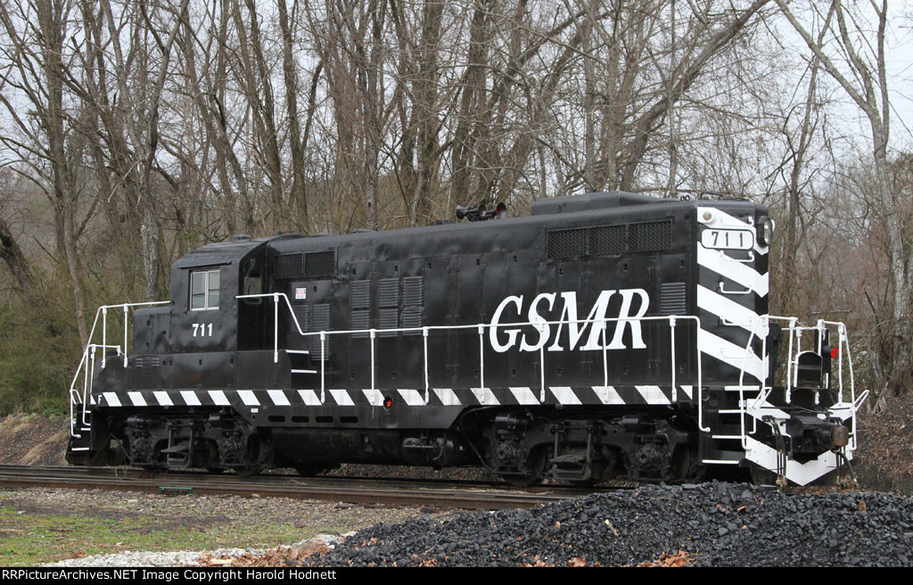 GSMR 711 on a dreary, wet day